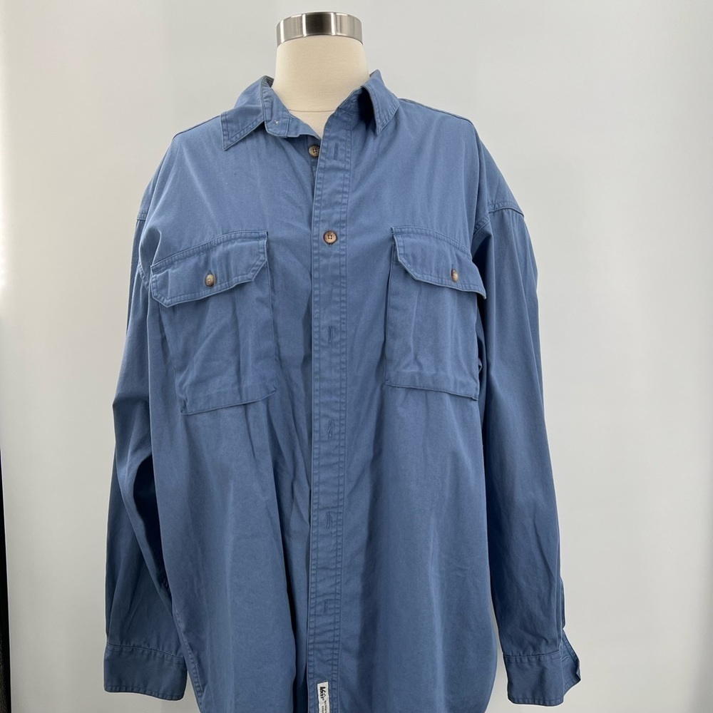REI Blue Mens Button Down Shirt XLarge